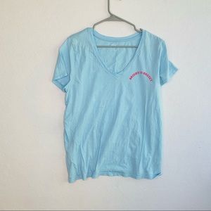 Old Navy Sz XL blue V-neck T-shirt